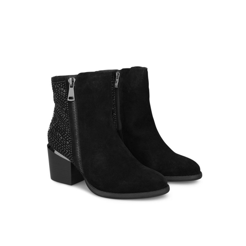 Bottines Alma En Pena Back Ornament Bootie Bleu Femme | BBG-30450100